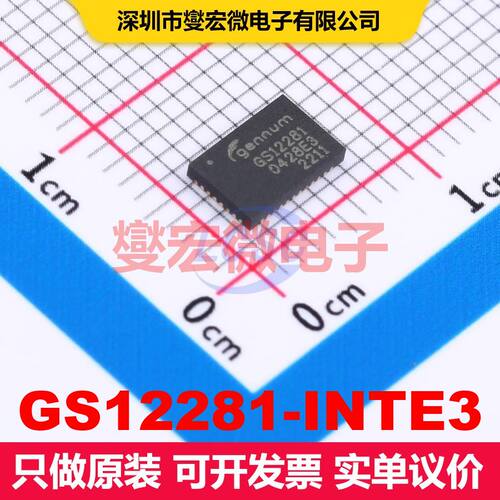 GS12281-INTE3 QFN-40(6x4) 视频处理器 线性 集成芯片IC