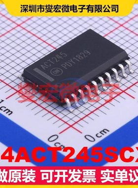 74ACT245SCX SOIC-20-300mil 缓冲/驱动/接收/收发器芯片IC