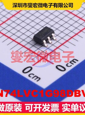 SN74LVC1G98DBVR SOT-23-6 1路可配置多功能门逻辑门芯片IC