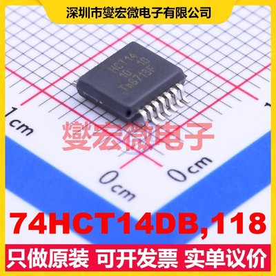 74HCT14DB,118 SSOP-14-5.2mm 反相器芯片IC