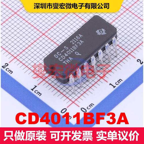 CD4011BF3A CDIP-14 逻辑门/反相器 逻辑 集成芯片IC