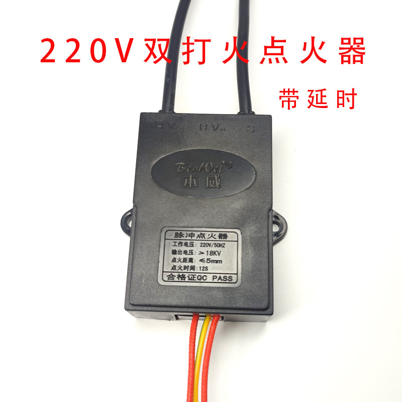 220v双打火脉冲点火器图片