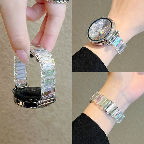 适用华为watch gt6/pro表带watchgt5女款树脂腕表链GT4高级watch5