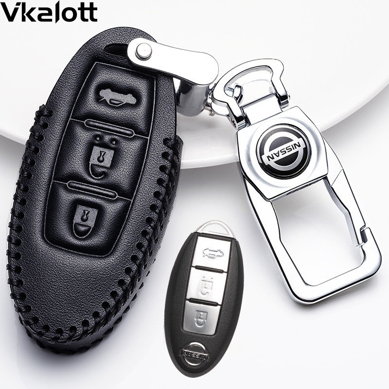 适用于2019款东风日产奇骏钥匙套新X-Trail专用真皮钥匙包17款