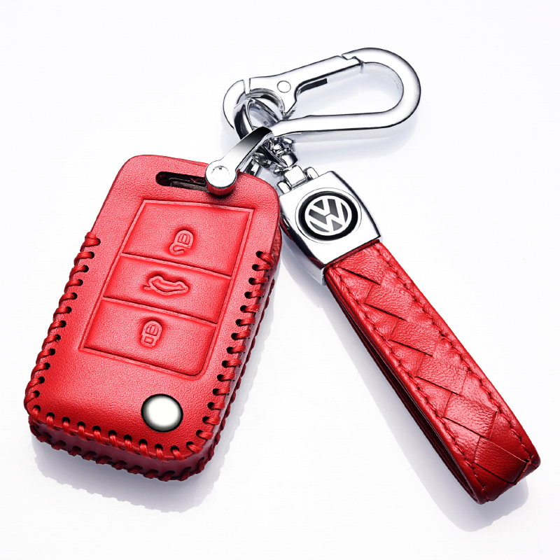 大众探歌专用汽车真皮高档钥匙包