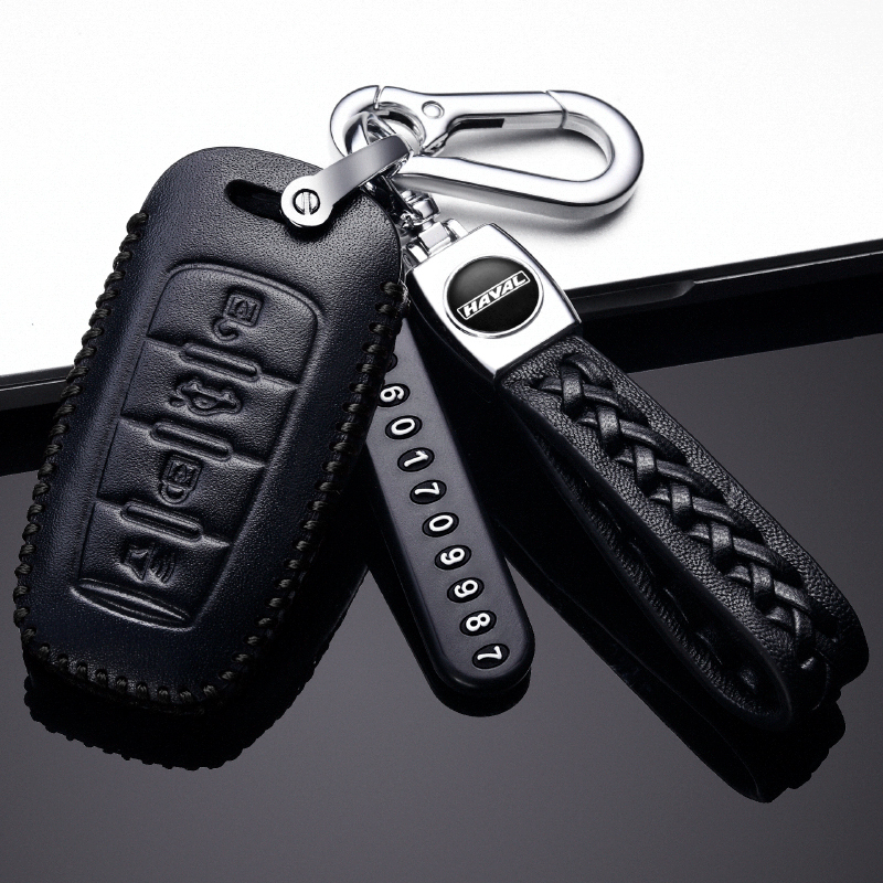 哈弗F7X钥匙套长城真皮汽车