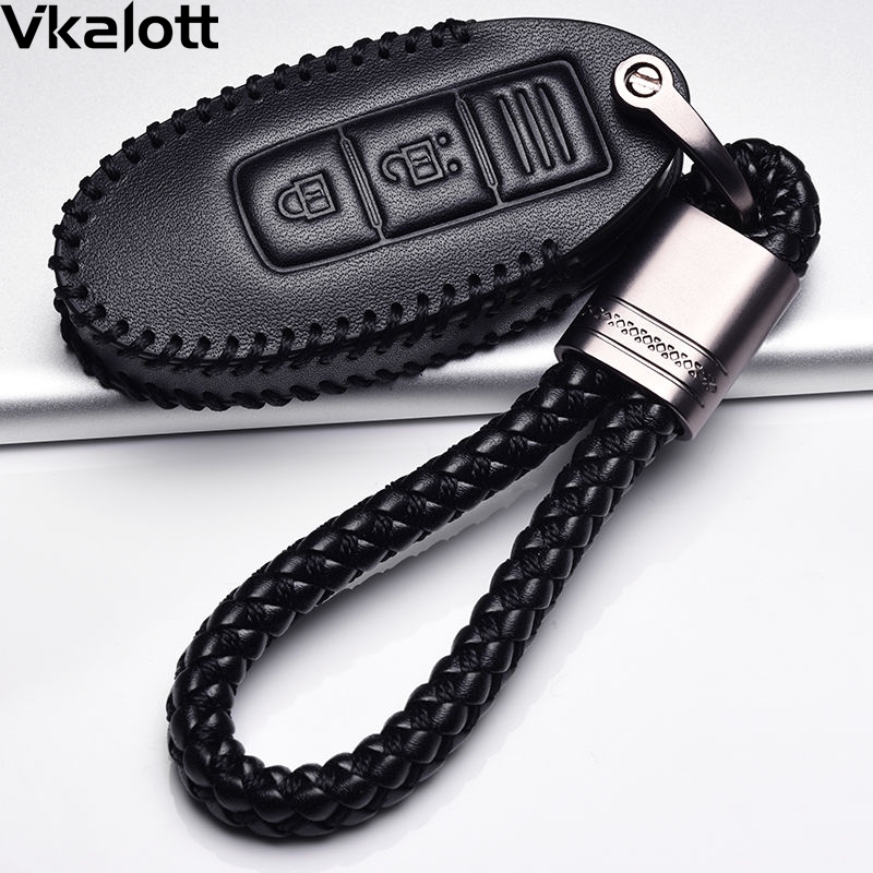 适用于东风2021款日产奇骏钥匙套2021款新逍客真皮专用钥匙包套