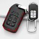 适用于本田钥匙套冠道URV十代思域雅阁凌派思铂睿车真皮钥匙包扣