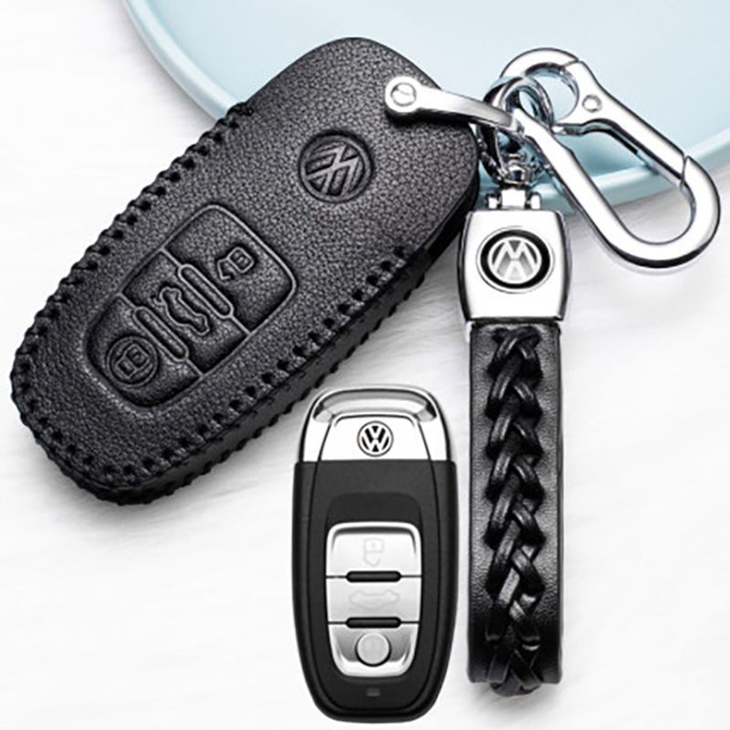 2021款大众辉昂真皮钥匙套专用19款18款辉昂380汽车高档钥匙包扣