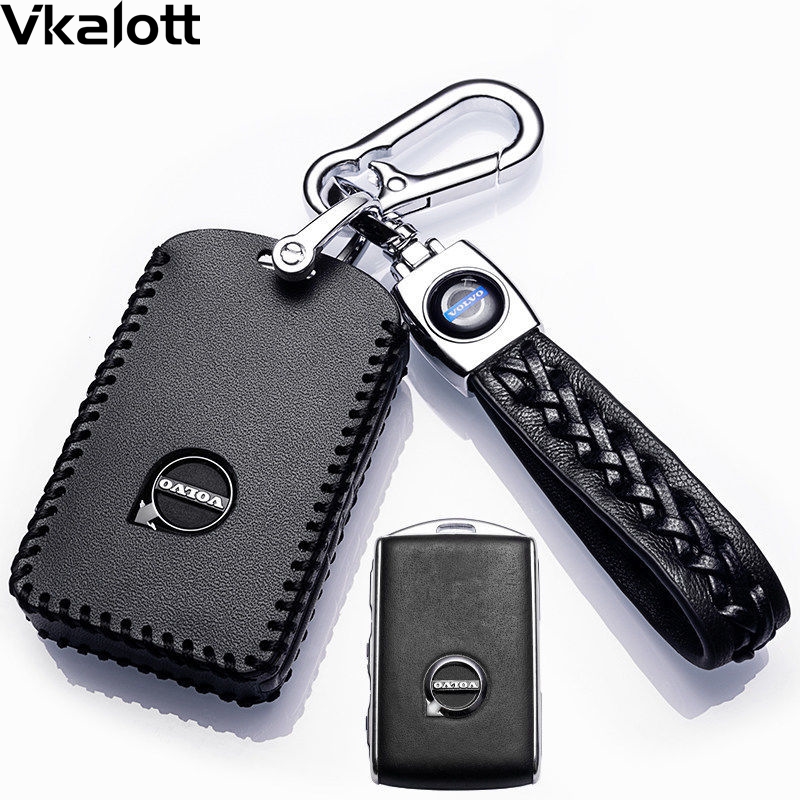 2022款Volvo钥匙套2021款xc60xc40s90xc90包s60l真皮汽车壳车扣