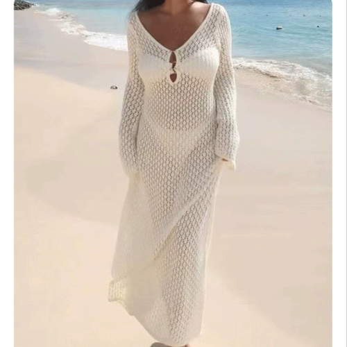 summer beach dress new fashion hollow out bikini cover 沙滩