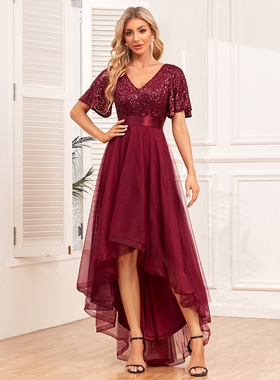 evening party dress sexy birthday dress 外贸礼服裙性感生日裙