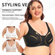 bra 跨境外贸加肥全罩杯大码 women plus size 内衣收副乳薄款 文胸