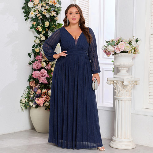 Evening Dress plus size gown Party Dress 适合丰满女士礼服裙