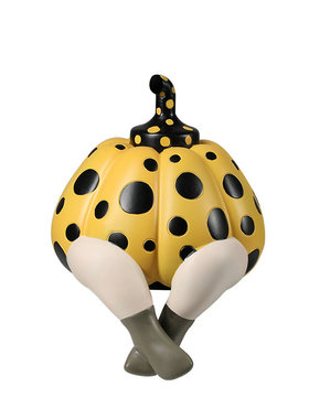 现代抽象趣味南瓜娃娃植物摆件样板间客厅儿童房桌面创意家居饰品