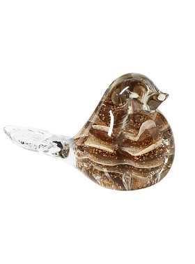 现代彩色玻璃青蛙小鸟动物装饰摆件家居客厅书房工艺品创意装饰品