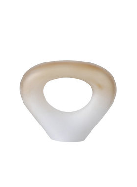 现代简约抽象几何形状玻璃摆件样板间售楼处客厅电视柜玄关装饰品