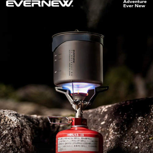 Evernew爱玩牛徒步钛锅55