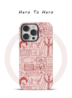 伦敦生活Fleabag 适用苹果华为小米手机壳17promax磁吸iPhone16新款15高级艺术14欧美插画13周边英剧12手机壳