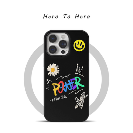 BIGBANG权志龙 适用苹果16promax手机壳软磁吸iPhone15复古14专辑POWER13个性12插画华为vivo小米手机壳潮