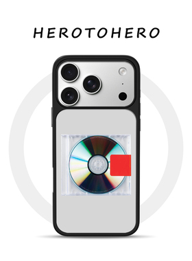 Kanye侃爷Yeezus 适用苹果手机壳17promax磁吸iPhone16新款15小众艺术14美式复古13简约高级12手机壳专辑周边