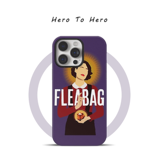 伦敦生活Fleabag 适用苹果华为小米手机壳17promax磁吸iPhone16新款紫色15高级艺术14欧美13周边英剧12手机壳