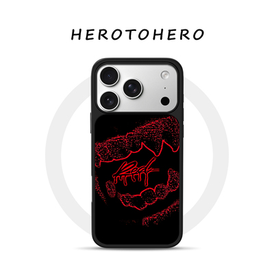 Playboi Carti 红色牙齿适用苹果小米手机壳18promax磁吸iPhone17新款男生16小众15高级感14个性美式13手机壳