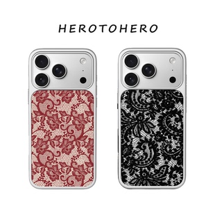 潮流手机壳甜酷辣妹 15艺术14欧美性感13高级感超火12个性 花边蕾丝 适用苹果手机壳17promax磁吸iPhone16新款