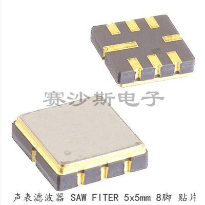 VECTRON TFS360A 5*5 声表滤波器 360M 360.000MHZ 360M 8脚晶振