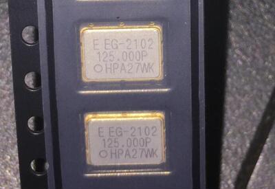 进口 LVPECL 差分晶振 5*7 6脚 125M 125MHZ 125.000MHZ