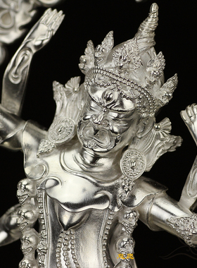 纯银摆件菩萨供奉佛像可定制