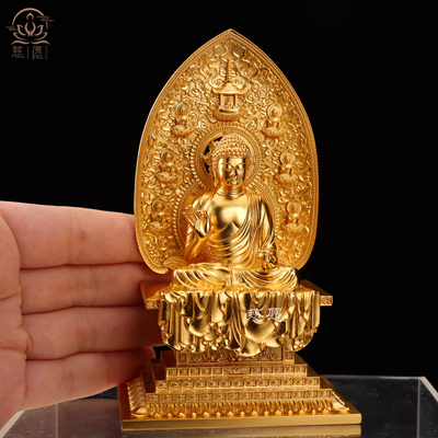 纯银药师佛如来佛家居佛堂保平安