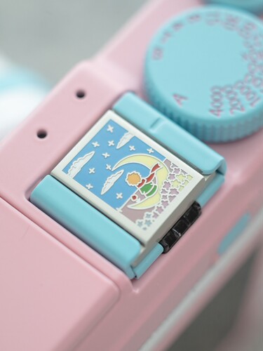 小王子与玫瑰花金属相机热靴盖