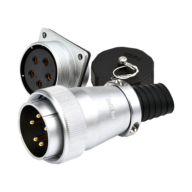 威浦多芯航插头插座连接器WS40