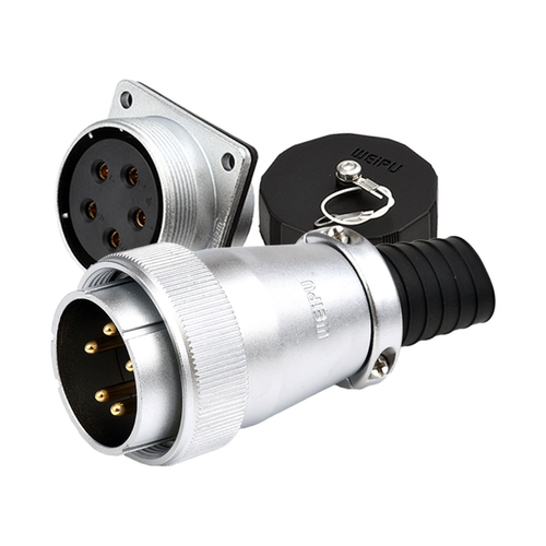 威浦多芯航插头插座连接器WS40