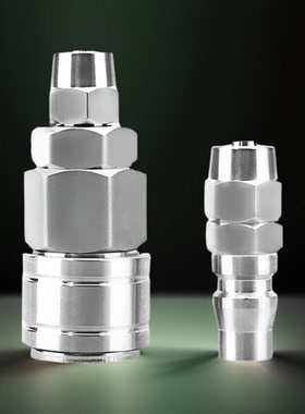 C式自锁304不锈钢接头SP1020快接气管快插耐温气动元件