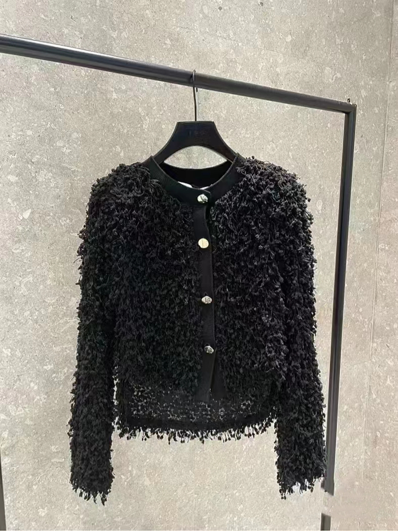 IRO流苏小香风针织外套