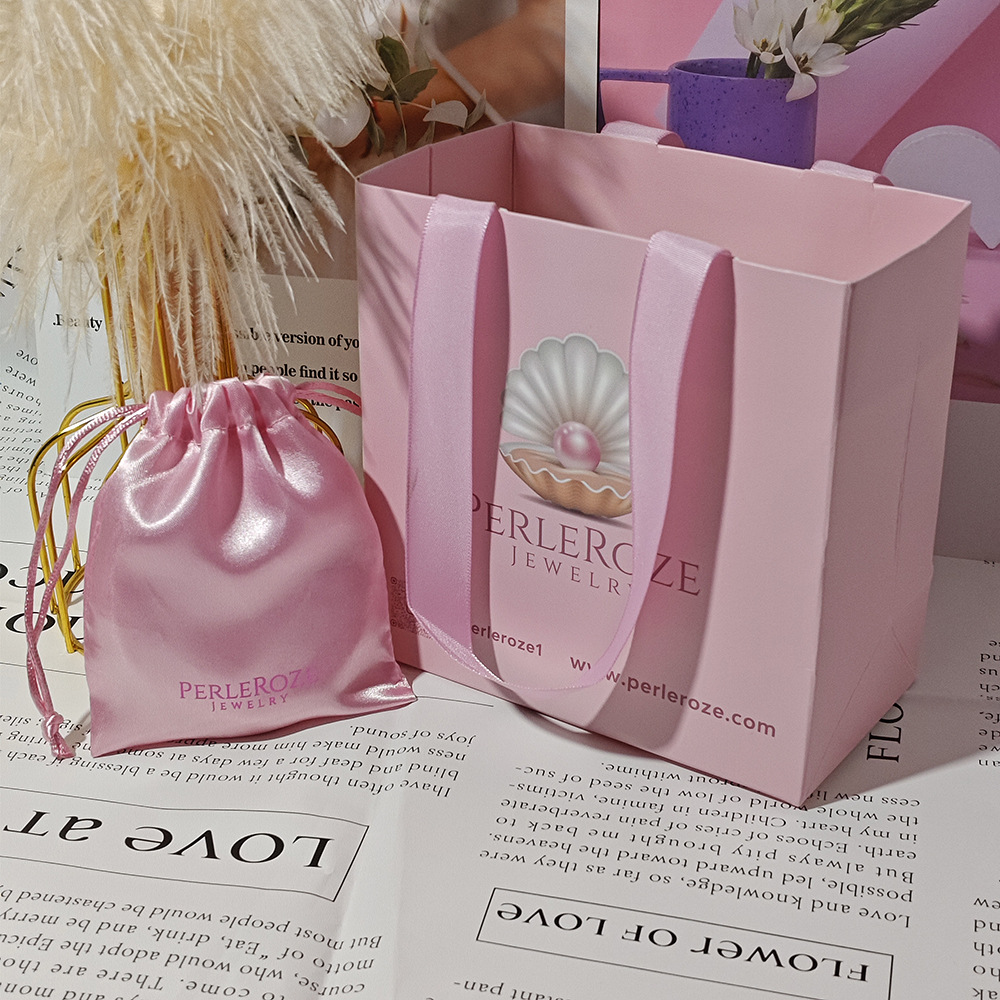 手提袋纸袋定制奢侈服装珠宝纸袋印刷品牌LOGO环保手柄促销零