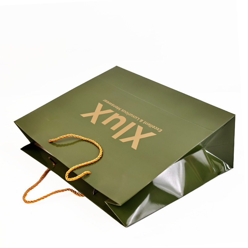 手提袋纸袋定制便宜的白色牛皮纸礼品袋纸袋小纸印刷包装袋