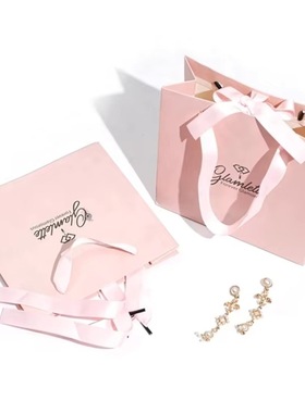 手提袋纸袋定制礼品袋热销优质厚度250gsm印刷纸购物袋带手包装袋