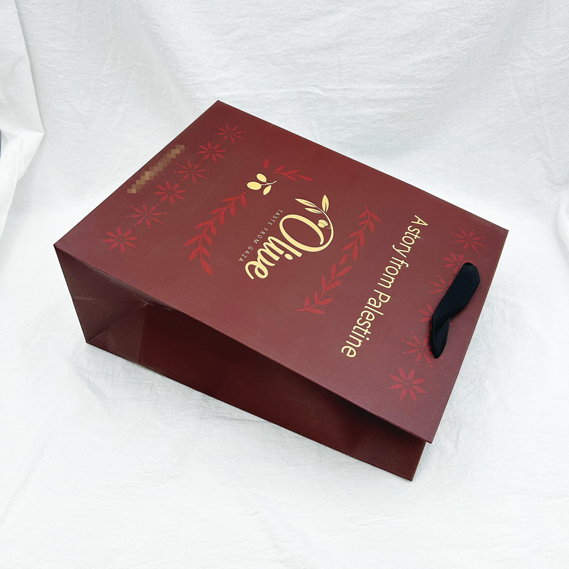 手提袋纸袋定制Logo印花服装包装袋纸带手柄香水礼品购物袋带