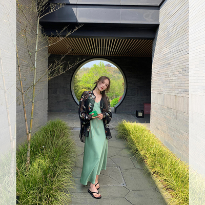 新中式缎面浮生若梦新中式重工