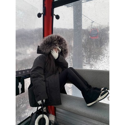 北极圈派克羽绒 Yama Style城市户外漫游氛围 大貉子毛领御寒外套