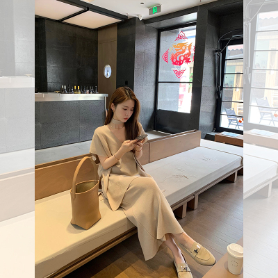 YUMOMOSTAR亚麻针织纸片人套装