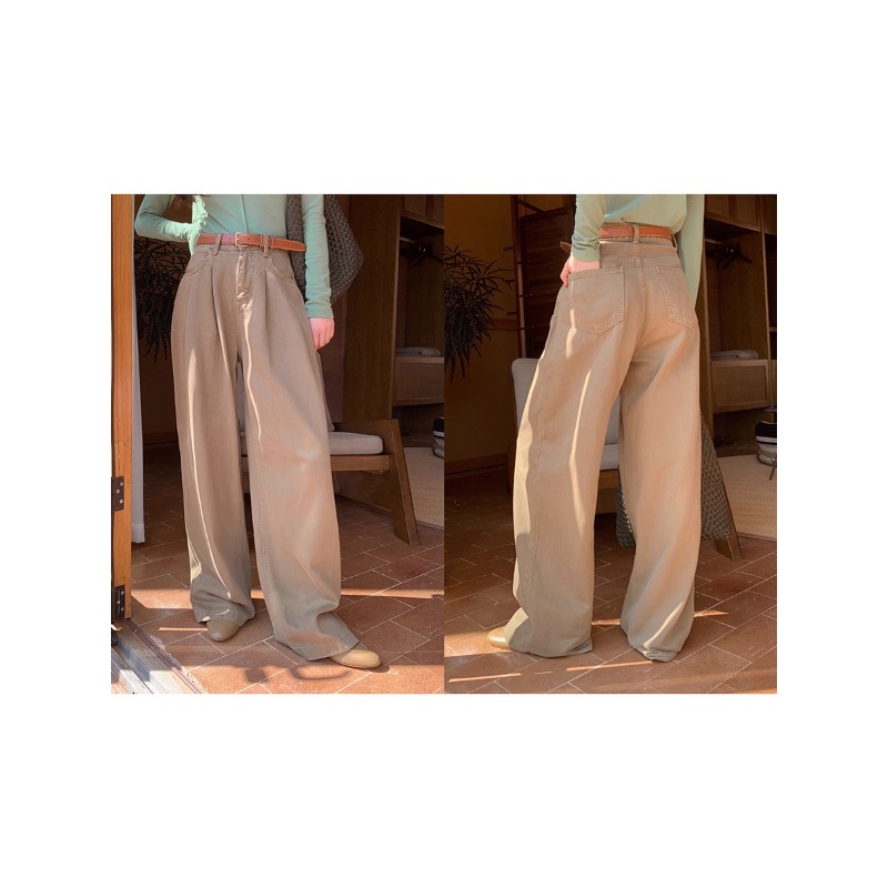 classy直筒牛仔裤 新疆长绒棉 立体修容式洗水