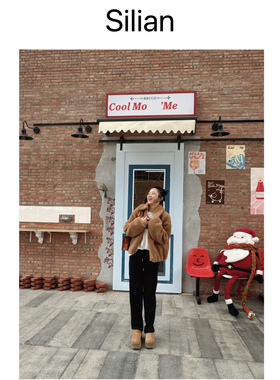 质感生活｜意大利MaxM羊毛无缝一体｜香蕉萝卜裤｜鱼鳞针织长裤