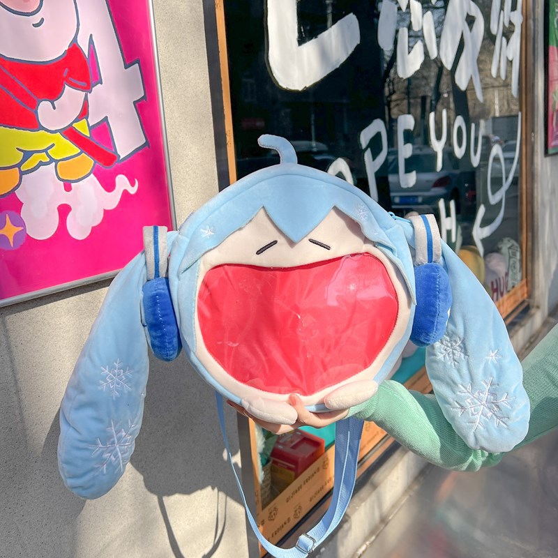 初音未来可爱体cos包包女可爱