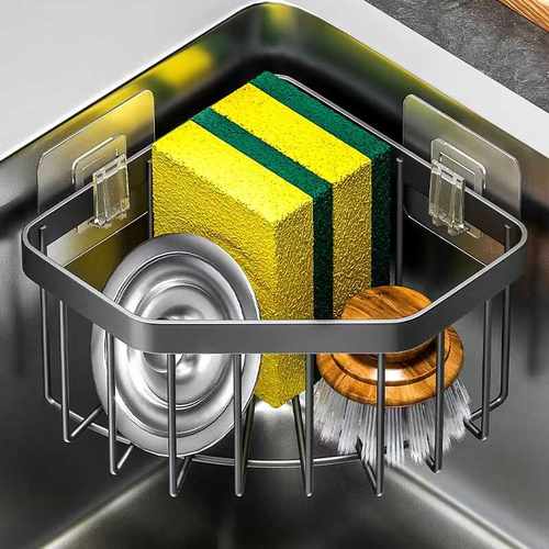 厨房家用壁挂三角水槽置物架