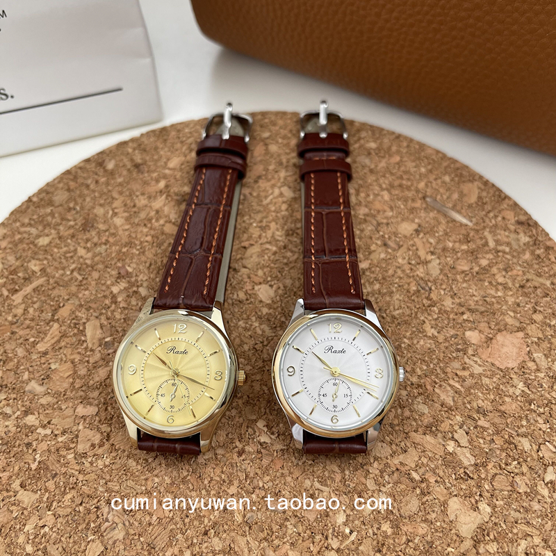 复古女2021年新款简约气质手表