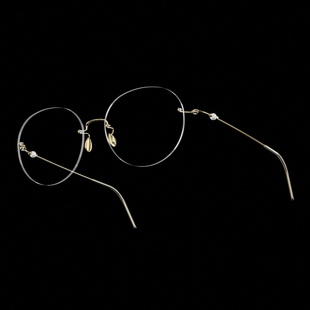 LINDBERG林德伯格Maris超轻无框近视眼镜框架限量版k金系列